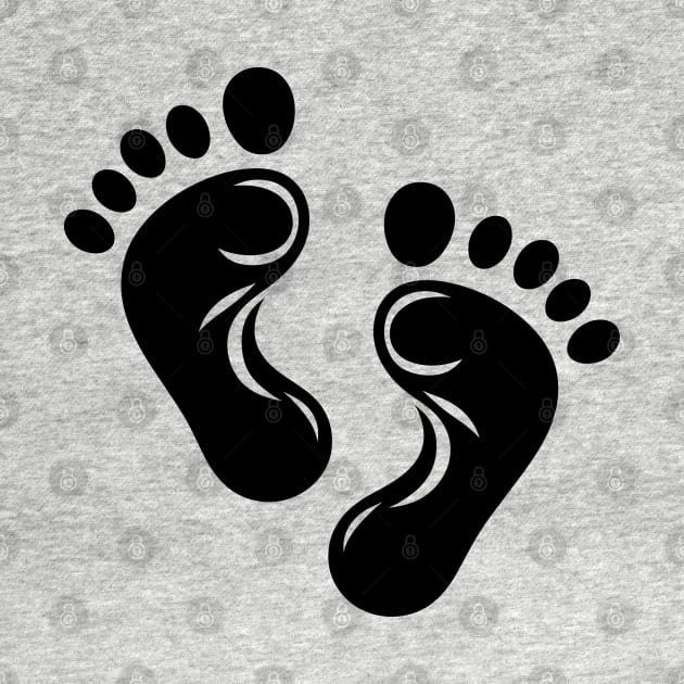 Baby Footprints by KayBee Gift Shop